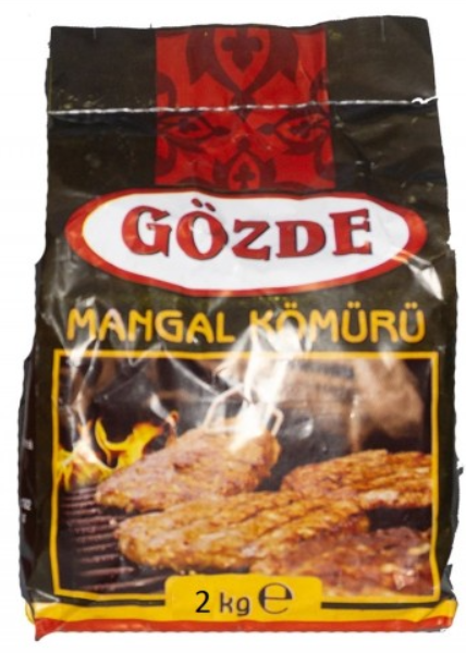 Gözde Meşe Mangal Kömürü Seçme Tozsuz 2 kg