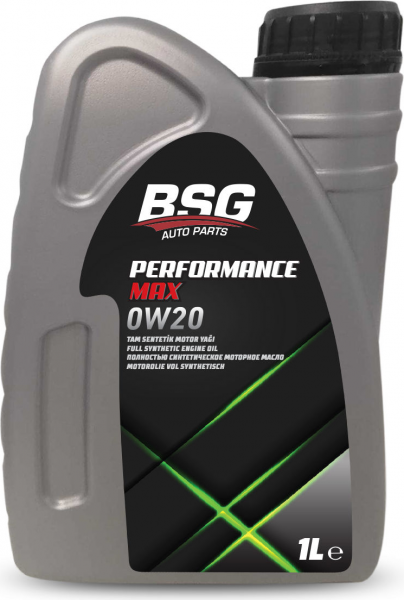 BSG Performance Max 0W-20 Motor Yağı (1 litre)