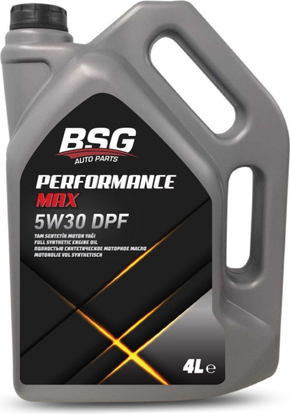 BSG Performance Max 5W-30 DPF Motor Yağı (4 litre)