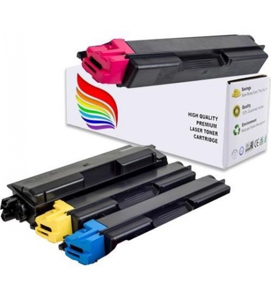 Inkwell TK-5140 Muadil Toner (Siyah / Sarı / Mavi / Kırmızı)