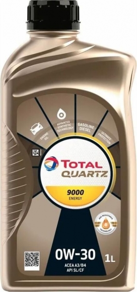 TotalEnergies Quartz 9000 Energy 0W-30 Motor Yağı (1 litre)