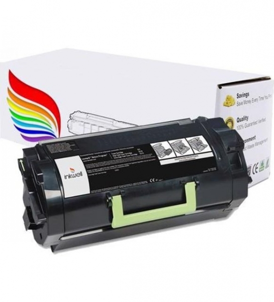 Inkwell 62D5H00 Muadil Toner