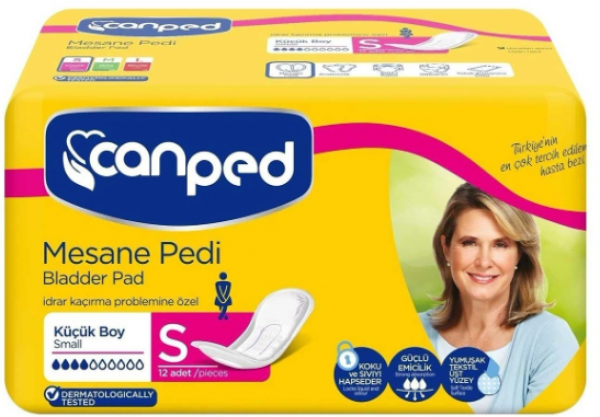 Canped Klasik Small Mesane Pedi 12 Adet