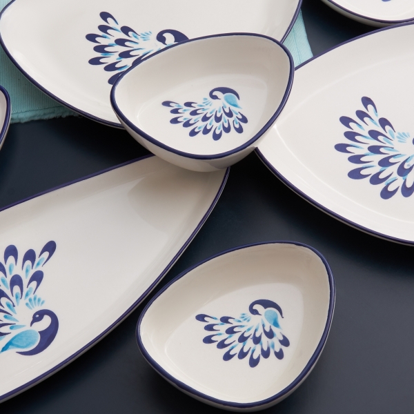 Karaca Peacock 24 Parça Kahvaltı Takımı