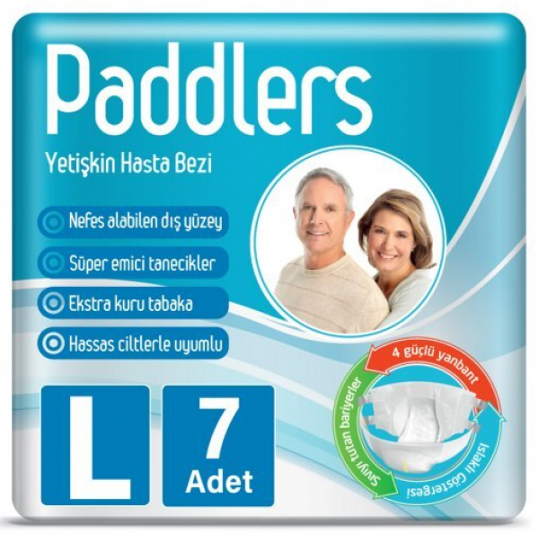 Paddlers Large Belbantlı Yetişkin Bezi 120 Adet