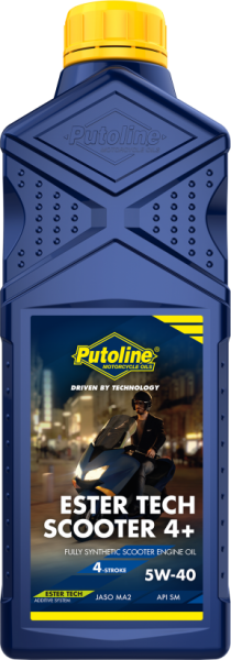 Putoline Ester Tech Scooter 4+ 5W-40 Motor Yağı (1 litre)