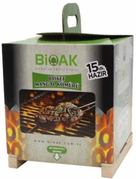 Bioak Briket Mangal Kömürü 2 kg