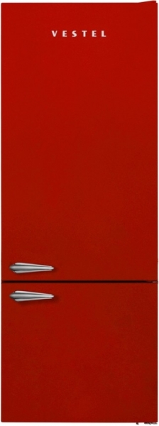 Vestel RETRO NFK52101 Buzdolabı (Kırmızı)