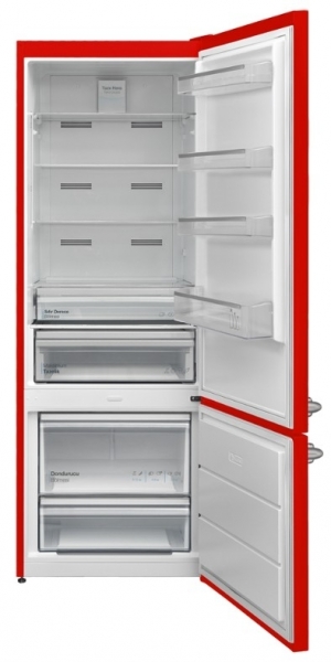 Vestel RETRO NFK52101 Buzdolabı (Kırmızı)