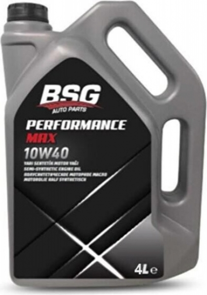 BSG Performance Max 10W-40 Motor Yağı (4 litre)