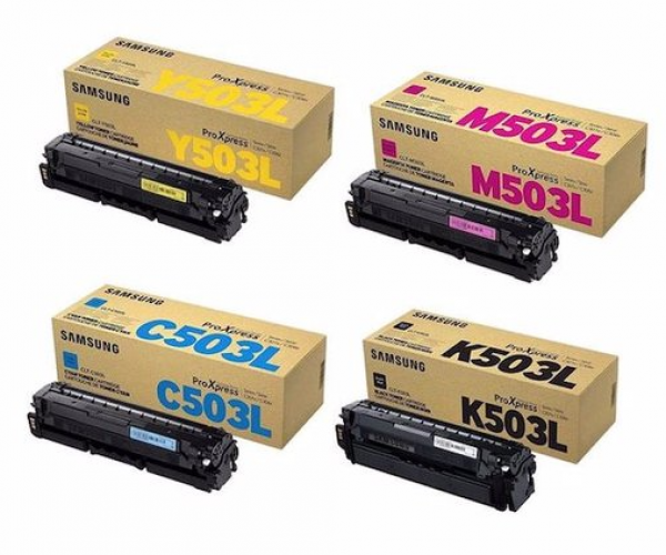 Samsung 503L Toner (Siyah / Sarı / Mavi / Kırmızı)