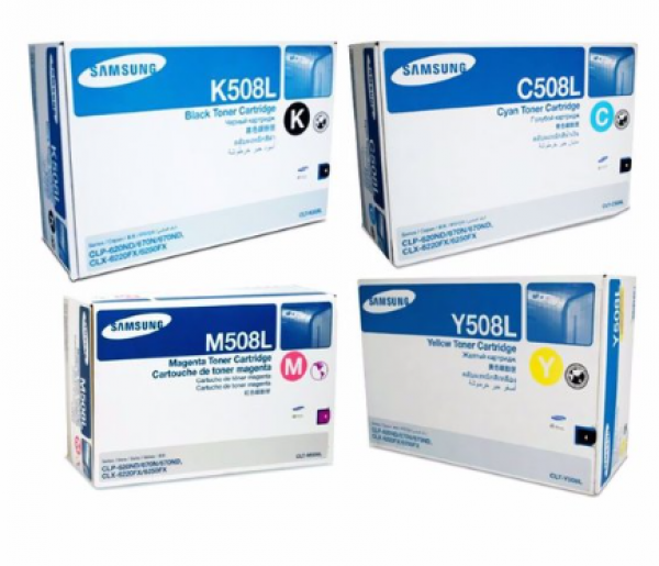 Samsung 508L Toner (Siyah / Sarı / Mavi / Kırmızı)