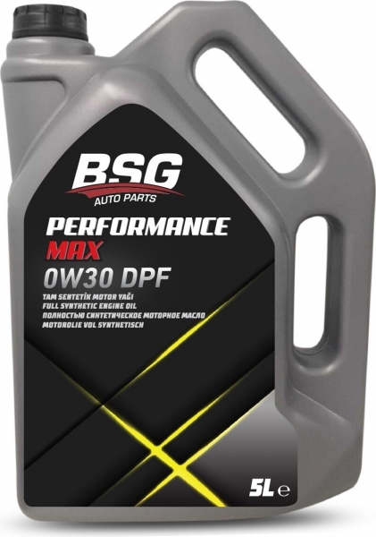 BSG Performance Max 0W-30 DPF Motor Yağı (5 litre)