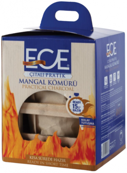 Ece Pratik Çıtalı Mangal Kömürü 2 kg
