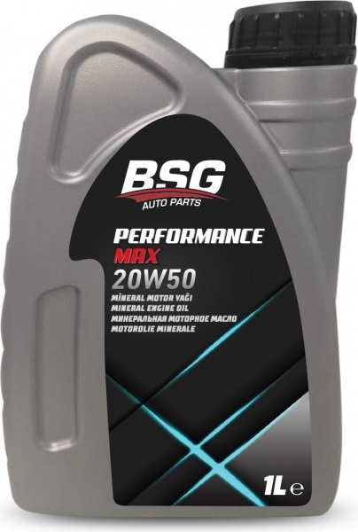 BSG Performance Max 20W-50 Motor Yağı (1 litre)