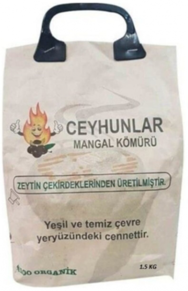 Ceyhunlar Sıkma Mangal Kömür 1.5 kg