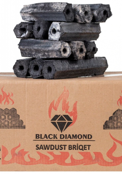 Black Diamond Press Briket Taş Fırın Mangal Kömürü 20 kg