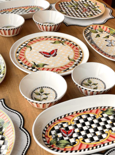 Rossev Jardin 51 Parça Kahvaltı Takımı