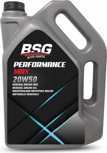 BSG Performance Max 20W-50 Motor Yağı (4 litre)