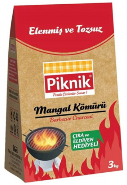 Piknik Mangal Kömürü 3 kg