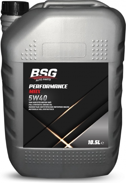 BSG Performance Max 5W-40 Motor Yağı (10.5 litre)