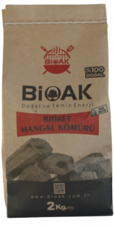 Bioak Briket Mangal Kömürü 2 kg