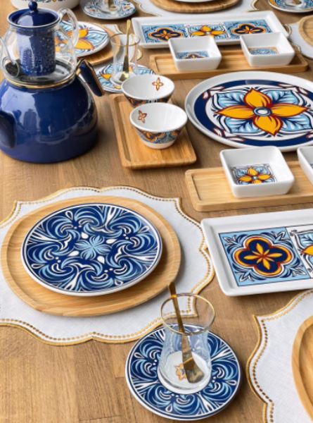 Rossev Toscana 54 Parça Kahvaltı Takımı