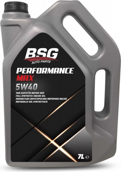 BSG Performance Max 5W-40 Motor Yağı (7 litre)