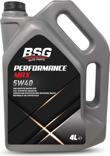 BSG Performance Max 5W-40 Motor Yağı (4 litre)