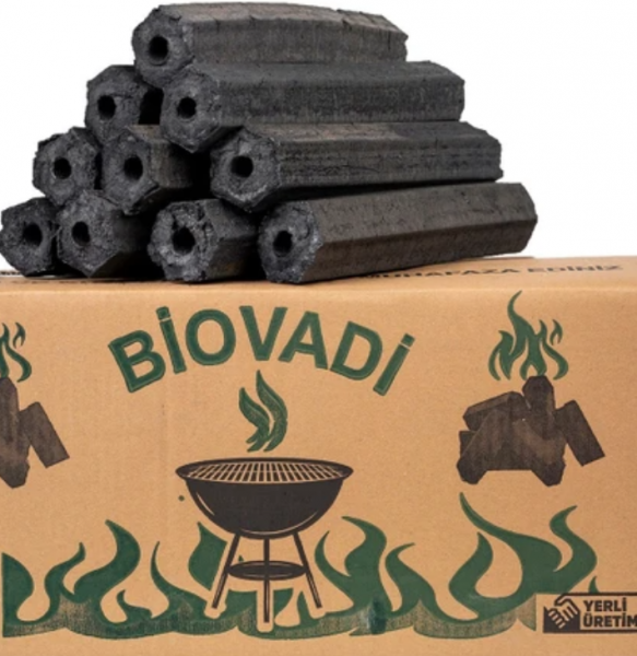 Bio Vadi Press Briket Taş Fırın Mangal Kömürü 40 kg