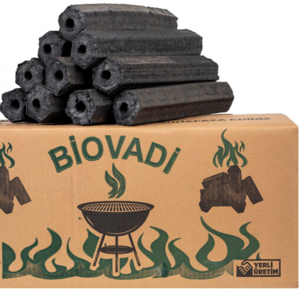 Bio Vadi Press Briket Taş Fırın Mangal Kömürü 20 kg