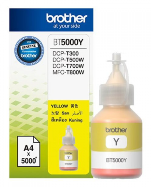 Brother BT5000-Y Tank Mürekkebi (Sarı)