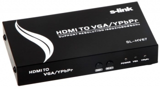 S-link HDMI to VGA YPBPR Dönüştürücü