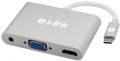 S-link USB 3.1 to VGA HDMI 3.5mm Jack resim