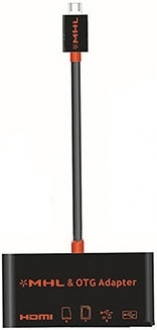 S-link MHL-88 Micro USB to HDMI USB-A SD MicroSD Dönüştürücü