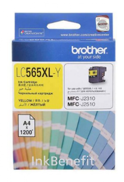Brother LC565XL-Y Kartuş (Sarı)