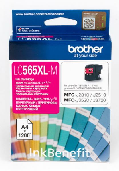Brother LC565XL-M Kartuş (Kırmızı)