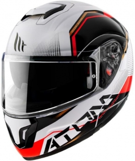 MT Helmets Atom SV Quark B5 Gloss Pearl Red