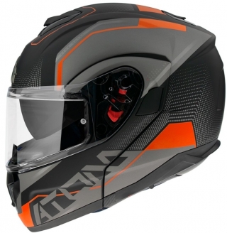 MT Helmets Atom SV Quark A4 Matt Flour Orange