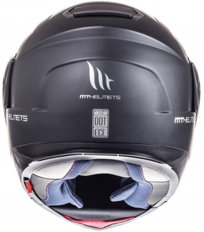 MT Helmets Atom SV Solid Matt Black