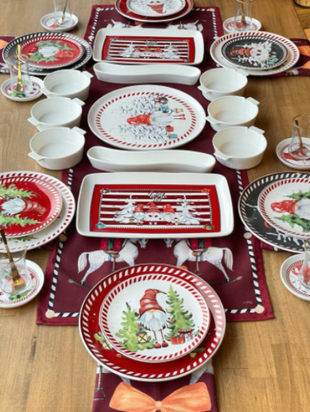 Rossev Santa 48 Parça Kahvaltı Takımı