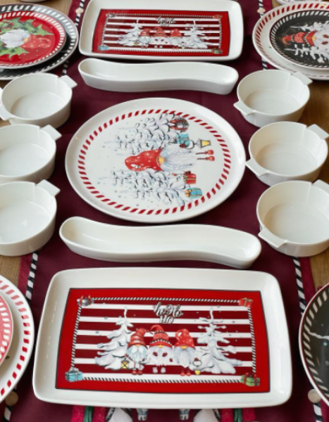 Rossev Santa 48 Parça Kahvaltı Takımı