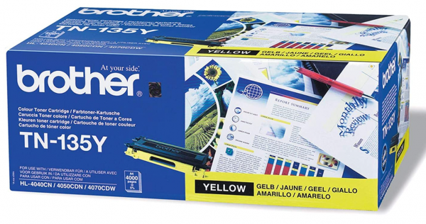 Brother TN-135Y Toner (Sarı)