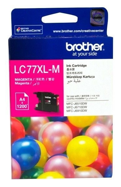 Brother LC77XL-M Kartuş (Kırmızı)