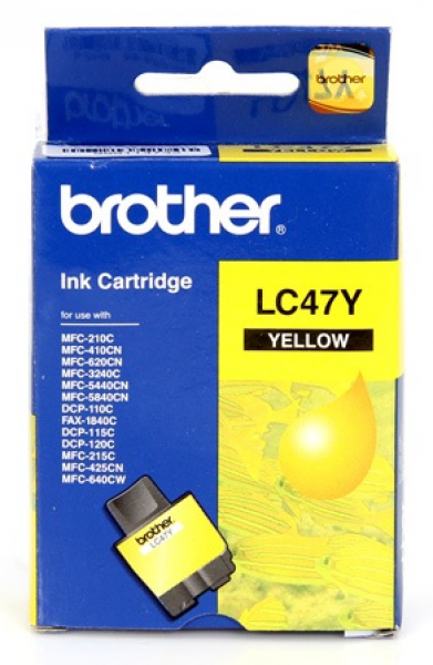 Brother LC-47Y Kartuş (Sarı)