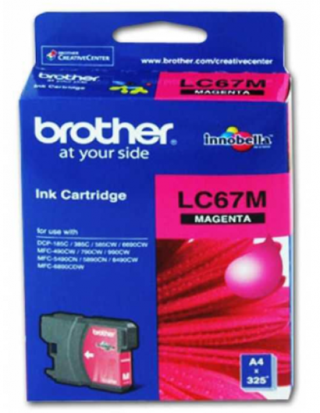 Brother LC-67M Kartuş (Kırmızı)