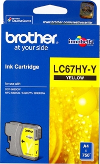 Brother LC67HY-Y Kartuş