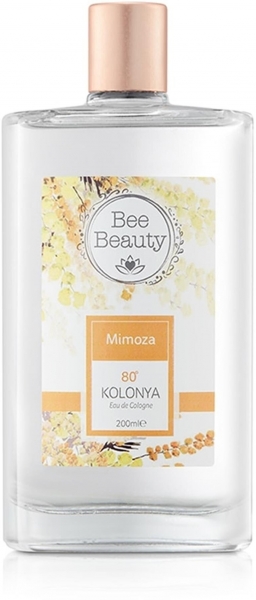 Bee Beauty Mimoza Cam Şişe Kolonya 200 ml