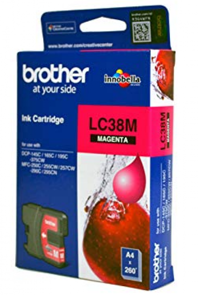 Brother LC-38M Kartuş (Kırmızı)