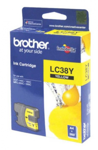 Brother LC-38Y Kartuş (Sarı)